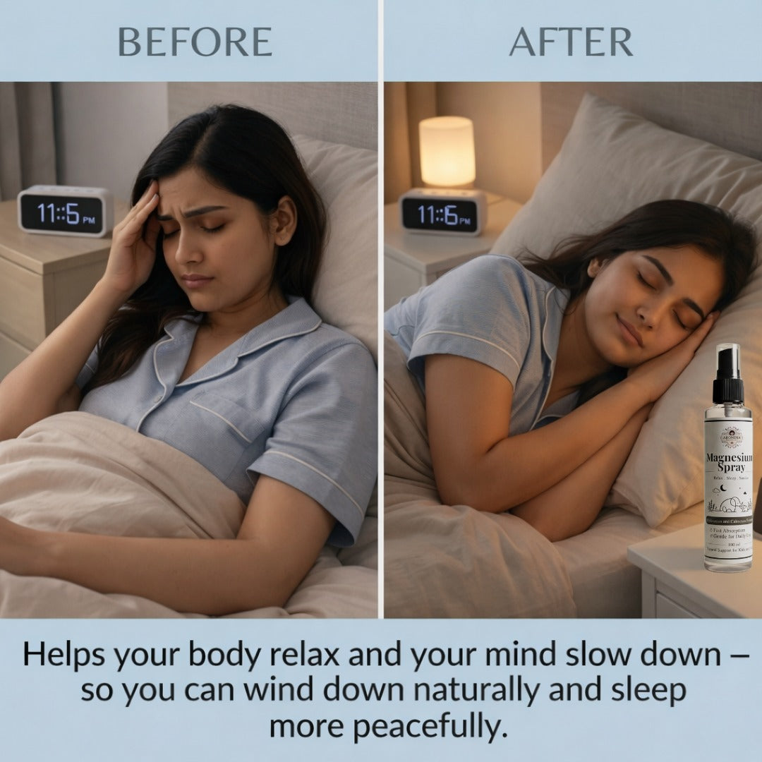 Magnesium Spray — Eases Restless Nights