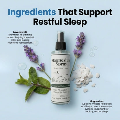 Magnesium Spray — Eases Restless Nights