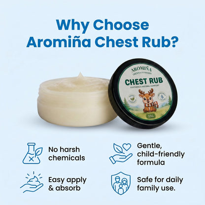 Chest Rub - Eases cold congestion