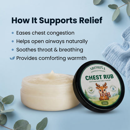 Chest Rub - Eases cold congestion