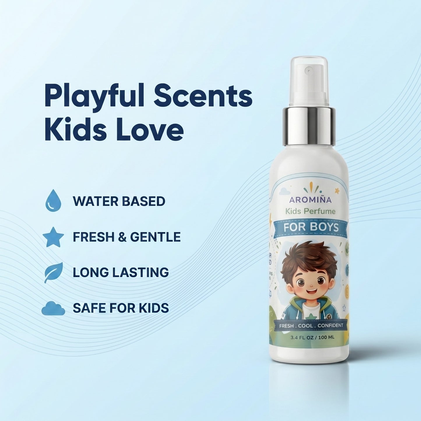 Aromiña Kids Water Based Perfume