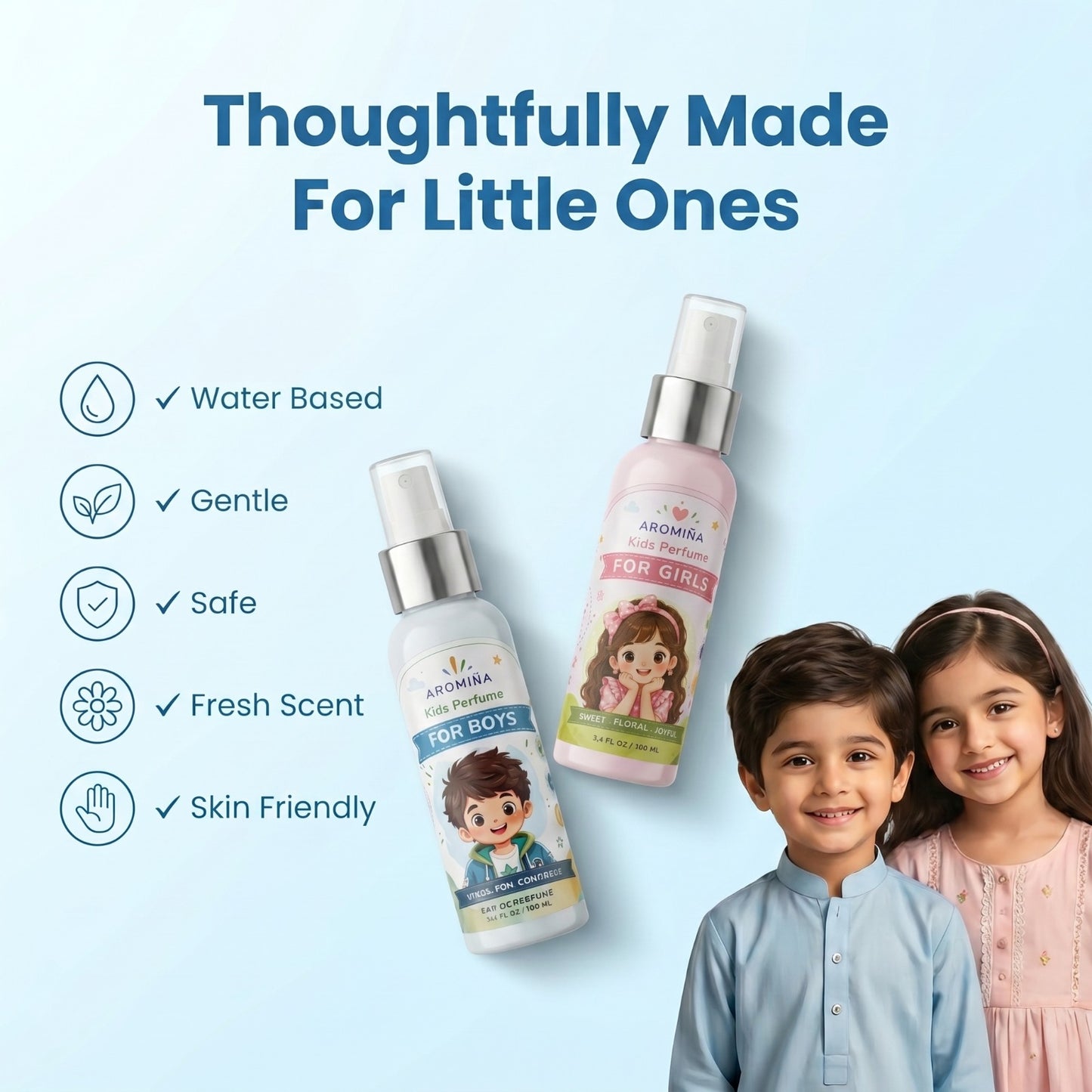 Aromiña Kids Water Based Perfume